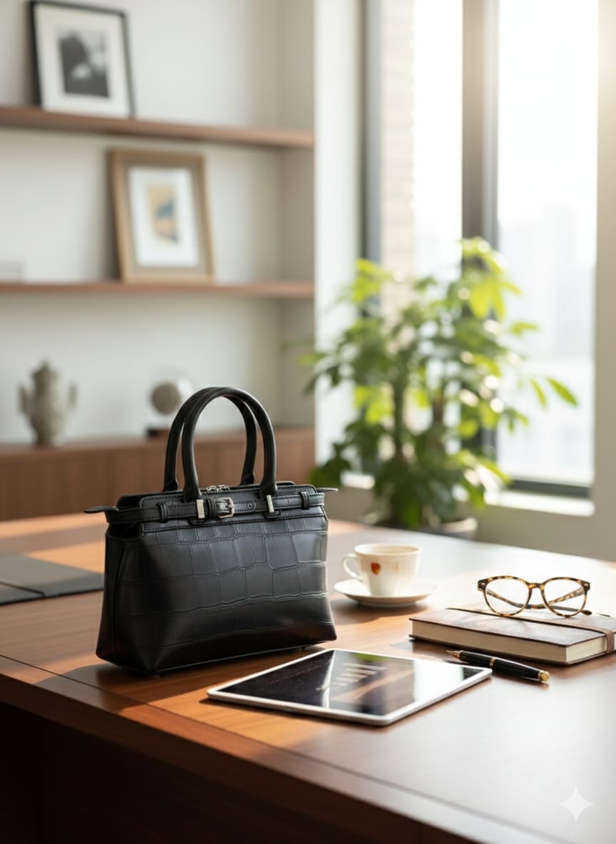 شنطة كروس جلد اسبانى ديفيد جونز