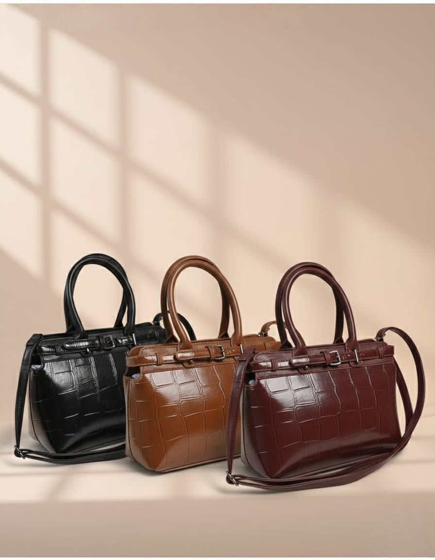 شنطة كروس جلد اسبانى ديفيد جونز